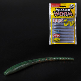 Слаги съедобные искусственные LJ Pro Series WIGGLER WORM 05.84/PA16 9шт. - Слаги съедобные искусственные LJ Pro Series WIGGLER WORM 05.84/PA16 9шт.