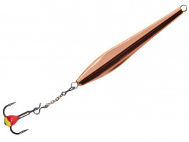 Блесна вертикальная зимняя Lucky John DOUBLE BLADE с цепочкой и тройником 45 мм GC блистер - Блесна вертикальная зимняя Lucky John DOUBLE BLADE с цепочкой и тройником 45 мм GC блистер