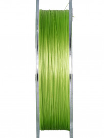Шнур плетёный Lucky John Vanrex х8 BRAID Fluo Green 125/018 - Шнур плетёный Lucky John Vanrex х8 BRAID Fluo Green 125/018