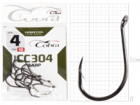 Крючки Cobra CARP CHINU сер. CC304 разм. 004 10шт.