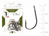 Крючки Cobra CARP KAYO HEAVY сер. CC305 разм. 001 10шт.