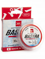 Леска монофильная зимняя Lucky John BASARA Red 030/016