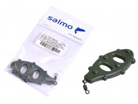 Груз Salmo с вертл. TURTLE SWIVEL green 080г - Груз Salmo с вертл. TURTLE SWIVEL green 080г